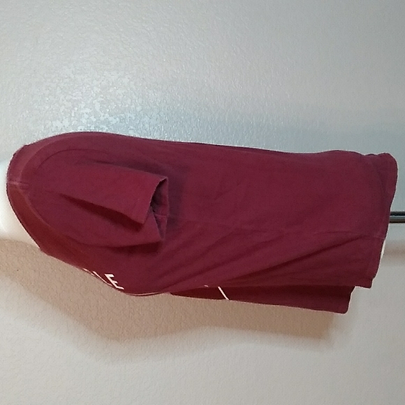 Old Navy, Girls Maroon XL, Short Sleeve Top - Picture 4 of 11